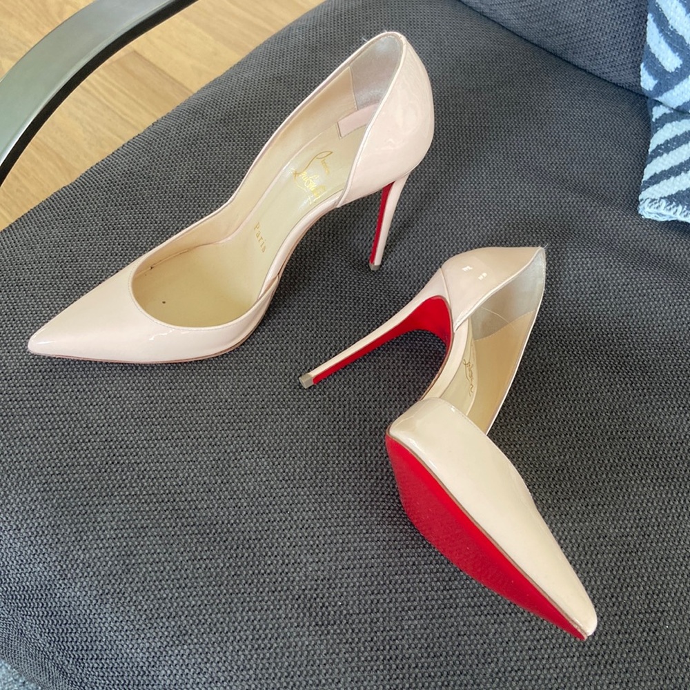IRIZA 100 Patent Poudre Christian Louboutin